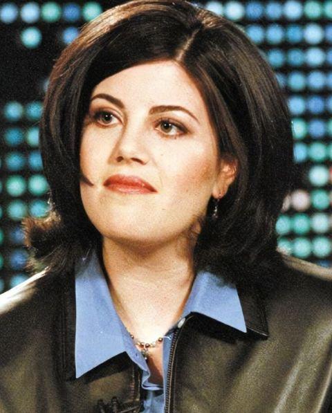 莱温斯基图片,一场政治丑闻的视觉回顾